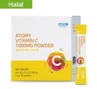 艾多美维生素C粉剂 1000豪克 (2克 x 10包)/Atomy Vitamin C Powder 1000mg (2g x 10 Packet)/Atomy Vitamin C 1000mg Se