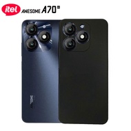 Case Itel A70 Black Matte Premium Ultra Slim Soft Case Casing Itel A70