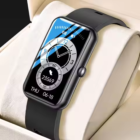 New Blood Oxygen Smart Watch 1.45'' Screen Heart Rate Sleep Monitoring Smart Band Battery Life 15 Da