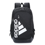 〖Genuine Special〗Adidas Mens and Womens Student Backpack Leisure Computer Backpack กระเป๋านักเรียน-กว้าง 30 ซม. สูง 44 ซม. หนา 15 ซม