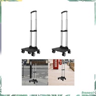 [Freneci] Luggage Trolley No Brake System Hand Dolly Cart for Travel School Children