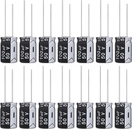 100uF 50V 8x12mm Electrolytic Capacitor 100 UF MFD 50 Volt 0.32x0.47in Aluminum Capacitors (Pack of 