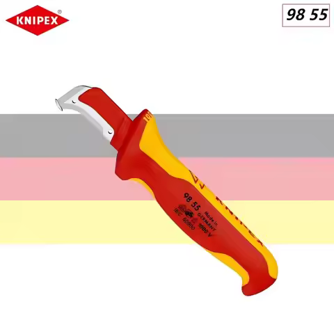 KNIPEX 98 55 Stripping Tool, Multi-Purpose Wire Stripper