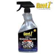 Getf1 Engine Shine Spray Engine Degreaser oil Engine Cleaner pembersih enjin kilat hilang minyak DIY