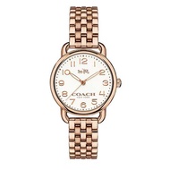 Coach Women Delancey Rose Gold Bracelet Watch 14502242