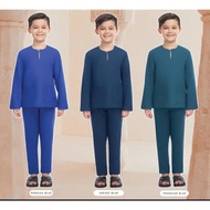 Baju Melayu Teluk Belanga Lelaki budak Cotton 100%  muslimah kids lelaki wear Raya 2025#latest fesye