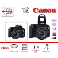 CANON ORIGINAL MALAYSIA  200D MARKII +EPS 18-55MM FREE 64GB CARD+QUALITY UV FILTER+TRIPOD+CLEANING S