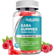 GABA Gummies, Sugar-Free Stress Relief Gummies for Adults, High-Potency GABA  Supplement with Magnes