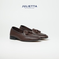 JULIETTA - Tassel Belgian Loafer Calfskin Brown (Unlined)