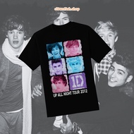 One Direction Up All Night Tour 2012 Black T-Shirt (One Direction T-Shirt)