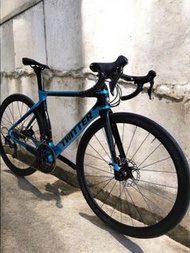 Twitter t10 pro 幻彩藍 碳纖維破風公路車  碟刹版    r15  r10 java giant