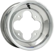 4/110 Douglas A5 Wheel 10X8 3.0 + 5.0 Polished Aluminum for KTM 450 SX 2009-2010