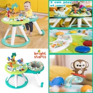 นำเข้า🇺🇸[ของแท้🇺🇸] Bright Starts AWG 2-in-1 Walk-Around Baby Activity Center &amp; Table, Tropic Cool ราคา 4,690 บาท