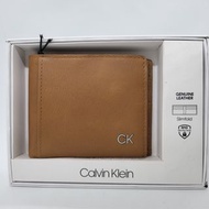 Calvin Klein Men's Leather Wallet 防RFID 男裝真皮銀包 附送禮盒 全新現貨正品 生日禮物 男朋友禮物
