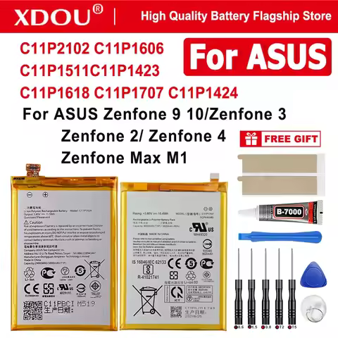 C11P2102 C11P1606 C11P1423 C11P1511 C11P1618 C11P1707 C11P1424 Battery For ASUS Zenfone 9 10/Zenfone