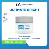 SAFI Ultimate Bright - Illuminating Day Cream SPF 15 PA++ - Replenishing Night Cream 45g - Paket Kri