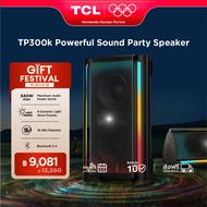 TCL Party Box ลำโพงบลูทูธ พร้อมแบตเตอรี่ในตัว รุ่น TP300K กำลังขับ 340W 8 Dynamic Light Show แบตเตอร