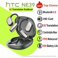 HTC NE39 AI Translator Earbud Wireless Bluetooth Earphone Smart Real-Time Translation 360° Surround 