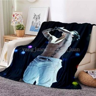 BTS BTS BTS Star Blanket Sofa Office Nap Air Conditioning Blanket Soft Keep Warm Customizable be81