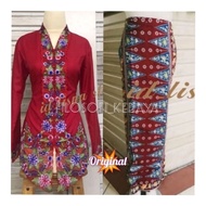 KATUN Sk-set Of Long-Sleeved Adult KEBAYA KEBAYA // PREMIUM Embroidered Cotton KEBAYA // Floral Embroidered Brocade Dress