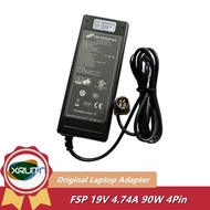 FSP Laptop AC Adapter Power Charger For FSP GROUP GETAC X500 FSP090DIEBN2 4Pins 19V 4.74A 90W