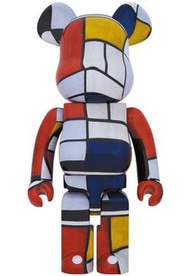 Bearbrick BE@RBRICK Piet Mondrian 1000％