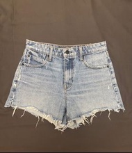 Alexander Wang 高腰牛仔短褲