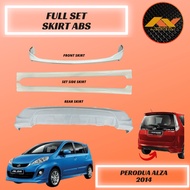 Perodua Alza 2014 Front Bumper Skirting / ABS MATERIAL 100% New High Quality