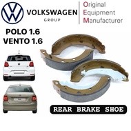 Volkswagen VW Polo 1.6 Vento 1.6 60Z Rear Brake Shoe Brake Lining 6RU698525A