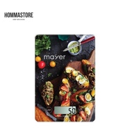 Mayer Electric Kitchen Scale MMEKS5 / 1 year Warranty / Digital / Accurate / Up to 5kg, litre, gram 