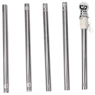 Flagpole Stainless Steel Flagpole Suitable for House Courtyard Garden Anti-Rust Flag Holder (Silver 