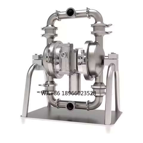 F40 1-1/2 Inch Sanitary Diaphragm Pumps AODD Pump Air Operated Diaphragm Pumps