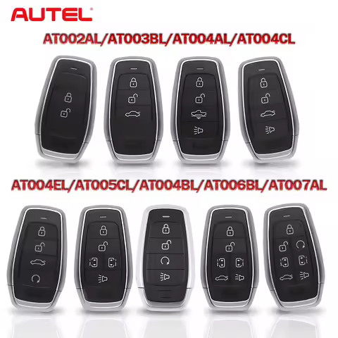 2Pcs Autel Universal Car Remote AT002AL AT003BL AT004AL/BL/CL/EL AT005CL AT006BL AT007AL Smart Key f