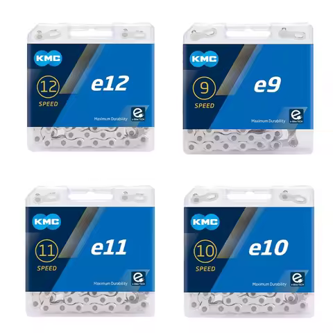High carbon steel E-series bicycle chain E9 E10 E11 E12 anti rust chain 136 sections, suitable for e