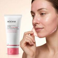 75ก. SALMON DNA PDRN PINK WRAPPING MASK - ดูแลความยืดหยุ่นและความชุ่มชื้น, มีส่วนผสมของ Salmon DNA, 