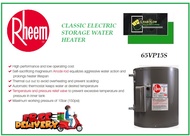 Rheem 65SVP10S / 65SVP15S Classic Electric Storage Water Heater