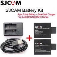 Original SJCAM Extra Battery +Dual Charger Accessories SJ4000 SJ5000 CAM