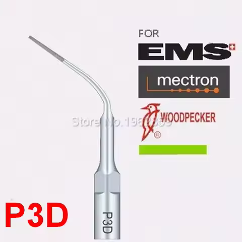5pcs P3D scaler tips tools for dentist teeth whitening dental instrument ultrasonic dental scaler ti