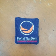 Bet embroidered with Nasdem logo, 10pcs in a pack