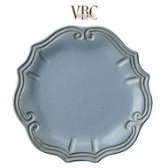 義大利 VBC casa │ 巴洛克系列 29 cm 主餐盤 / 迷霧藍
