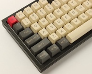 YMDK 96 84 ANSI ISO Keyset OEM Profile Thick PBT Keycap Set for Cherry MX Mechanical Keyboard YMD96