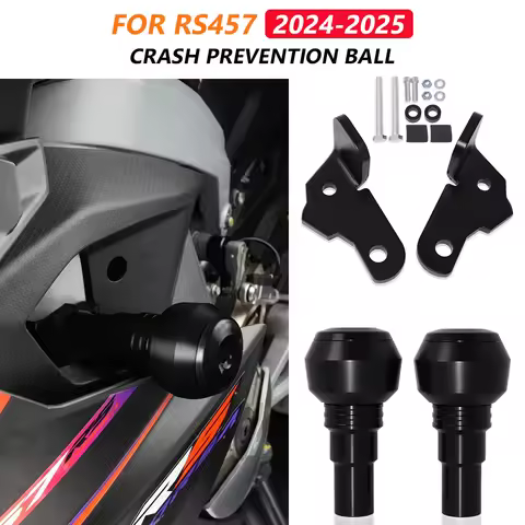 For Aprilia RS 457 2024 2025 Side Fairing Guard Frame Slider RS457 New Motorcycle Engine Falling Pro