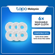TP-Link Tapo RVA310 Robot Vacuum Washable Mop Cloth (6 Pcs)  For Tapo RV50 Pro Omni & Tapo RV50 Omni