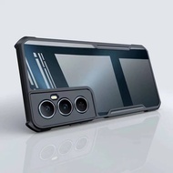 Realme C71/Realme C75x/Realme C75/Realme C65 Model Shockproof Case Colored Edges Clear Back Oppo C65