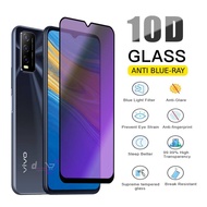 Anti Blue Tempered Glass Vivo Y20 Y20s G Y20s Y20i Y19 Y17 Y15 Y15s Y15a Y12s Y12i Y12 Y11 Anti Scra