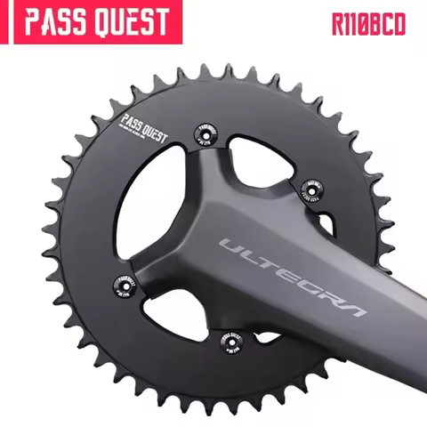 PASS QUEST Chainring 110 BCD for Shimano 105 R7100 UT R8100 DA R9200 110mm 36 38 40 42T 44 46T 48 50