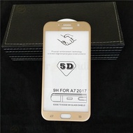 5D Curved For Samsung A5 2017 A3 A7 A520F A520 A320 A720 Duos Full coverage 9H Screen Protector Temp