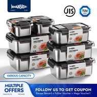 【MY STOCK】Finland MISANBROO 316 Stainless Steel Container Food Container Bento Box Food Storage