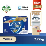 Ensure Gold Vanilla 2.22kg BIB FREE ANKOU Container 1.2L (Adult Complete Nutrition)