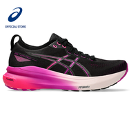 ASICS GEL-KAYANO 31 (D WIDE) WOMEN RUNNING SHOES IN BLACK/BOLD MAGENTA